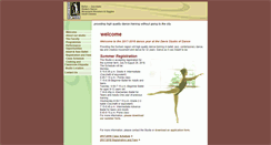 Desktop Screenshot of davisstudioofdance.com